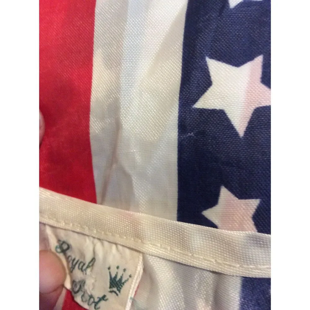 Vintage Royal Scot Poll Worker Apron Voting